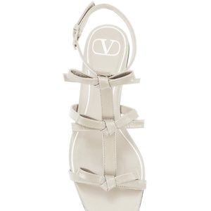 NWOT  Valentino French Bow Flat Sandals | White | IT Size: 38